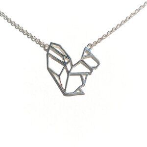 925 Sterling Silver Squirrel Necklace – Great for Layering